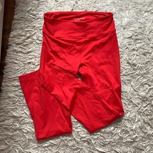 (OUTDOOR VOICES) leggings in pink/red